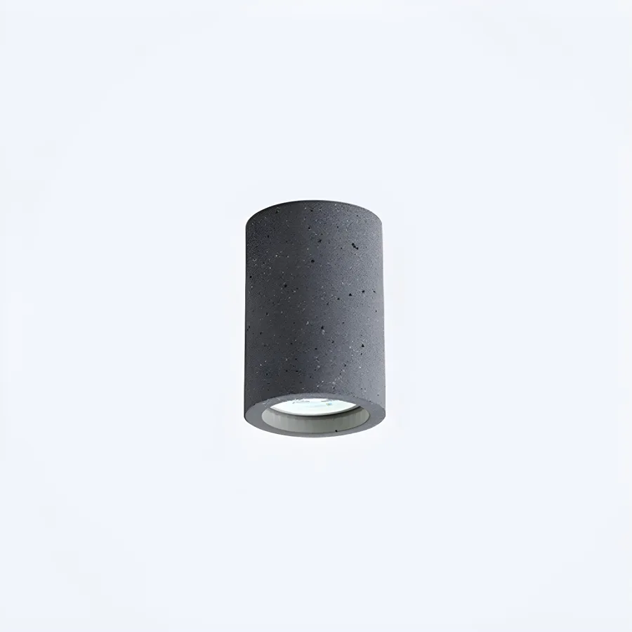 White 1-Light Flush Mount view 2
