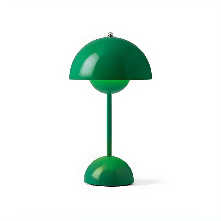 Green 1-Light Metal Table Lamp view 1