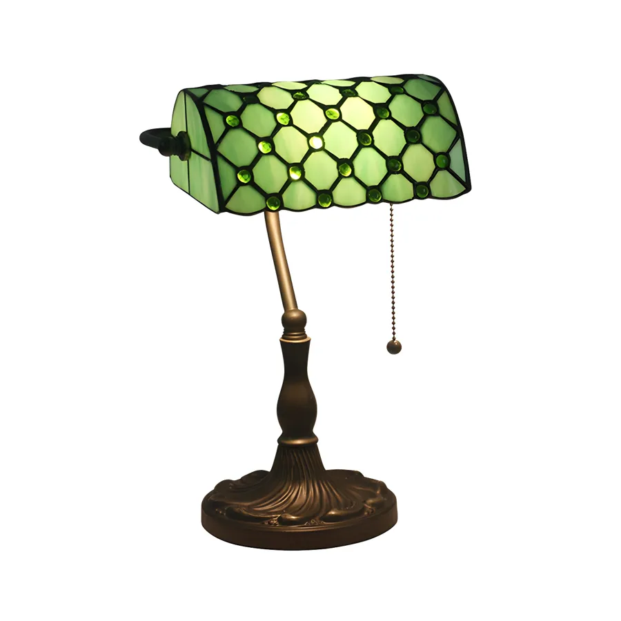 Green Metal Table Lamps view 1