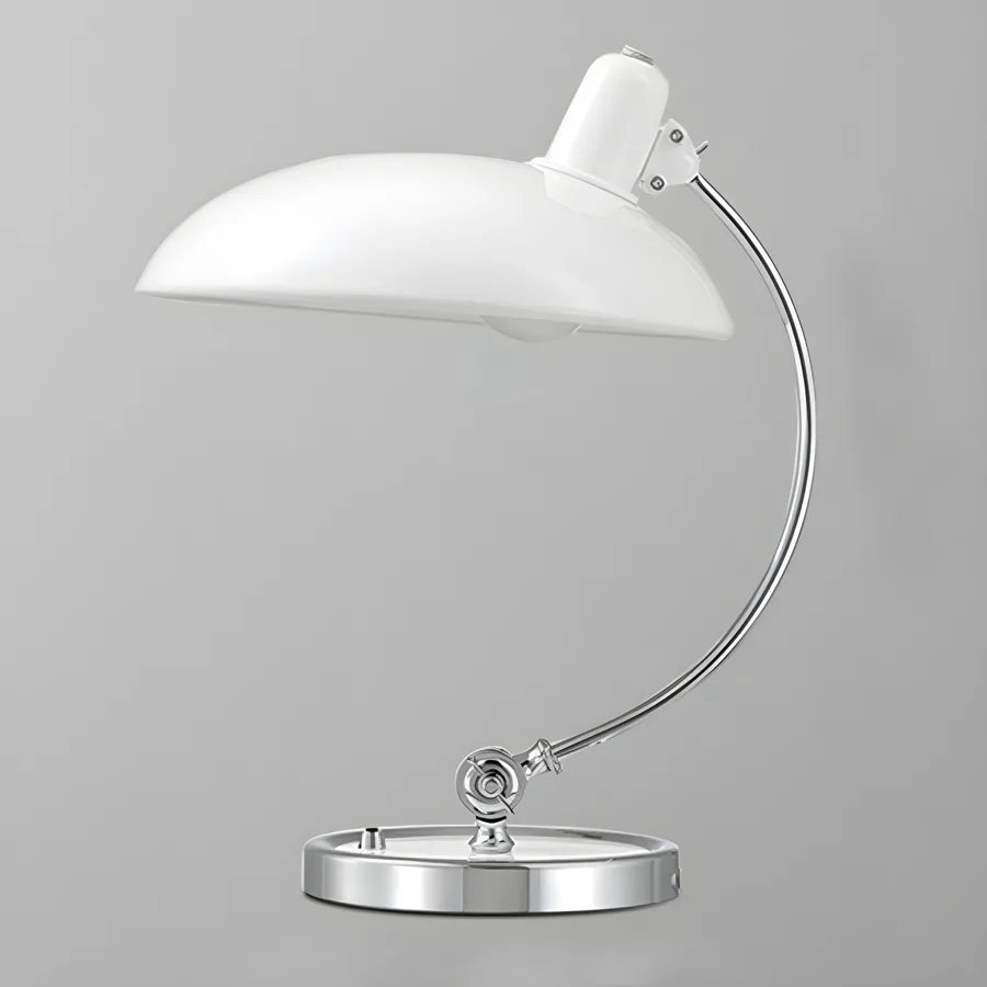 Red 1-Light Metal Table Lamp view 2
