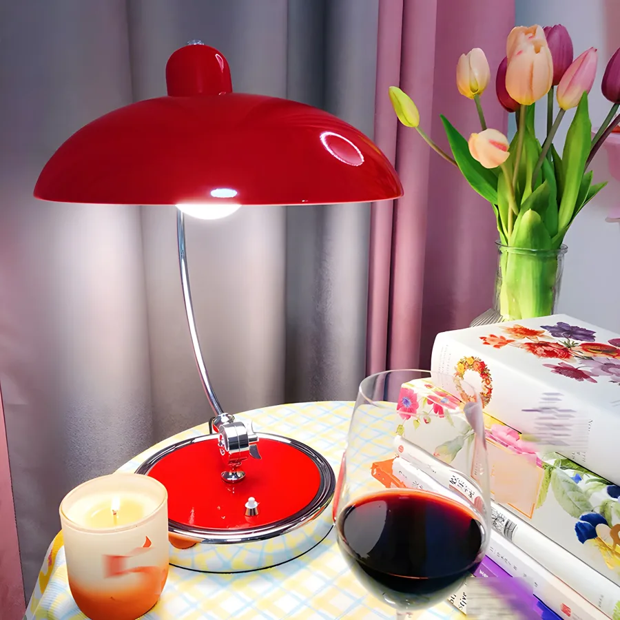 Black 1-Light Iron Table Lamp view 1