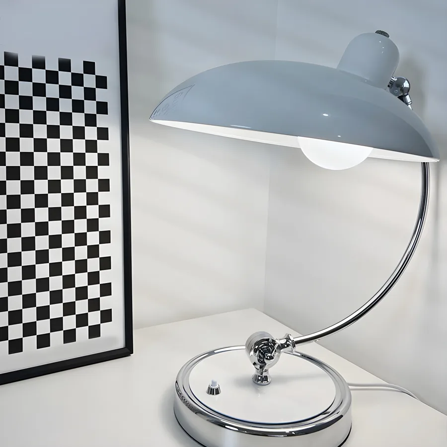 Black 1-Light Iron Table Lamp view 3