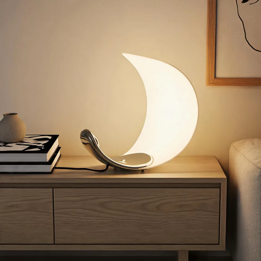 Silver 1-Light Aluminum Novelty view 2