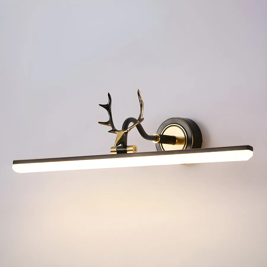 Brass 1-Light Acrylic Linear view 1