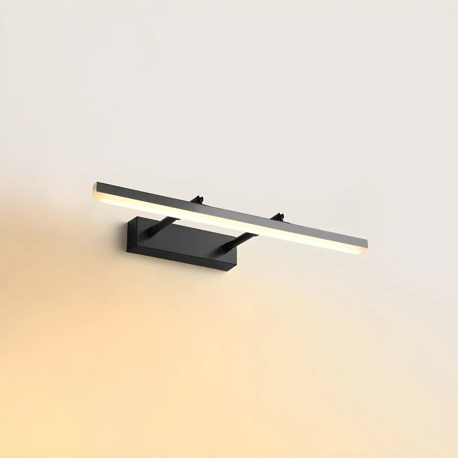 Black 1-Light Metal Linear view 2