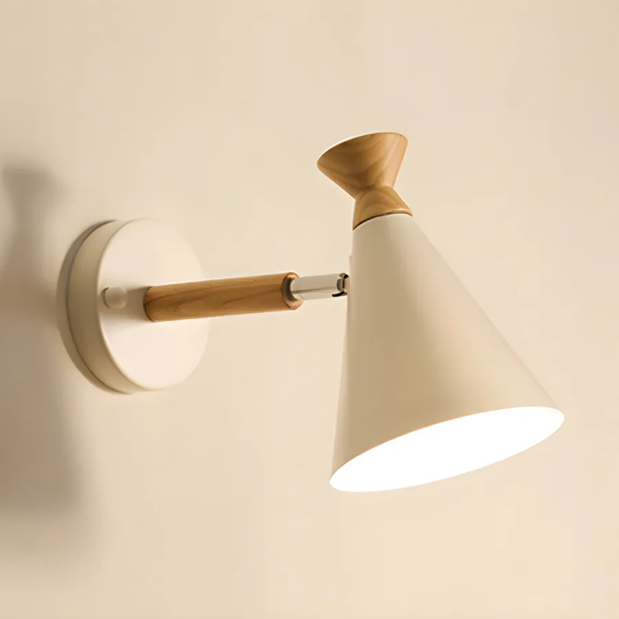 Black 1-Light Metal Cone view 3