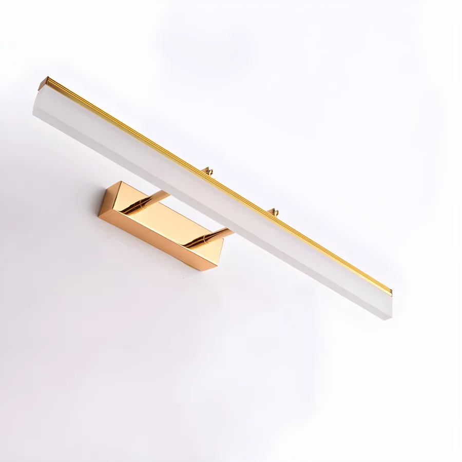 Gold 1-Light Acrylic Square / Rectangular view 2