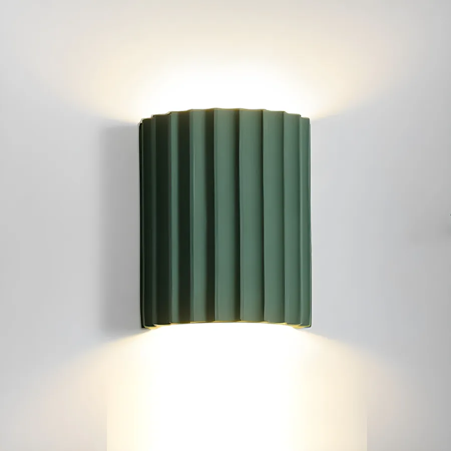 Gray 2-Light Resin Geometric view 2