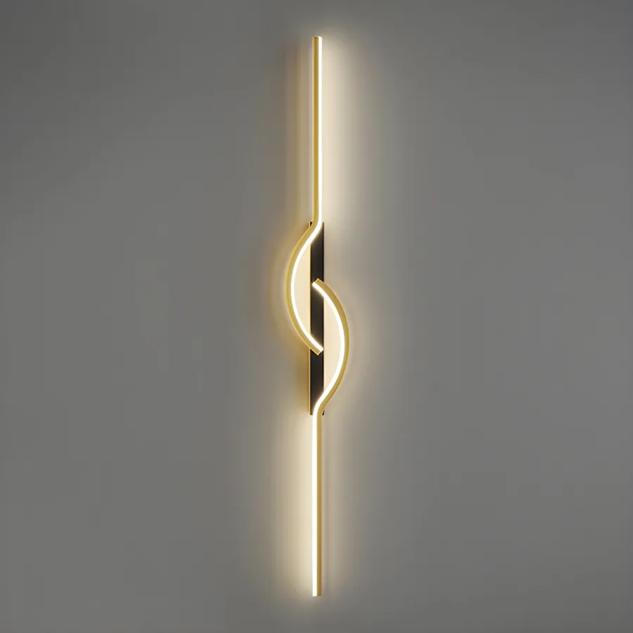 Black 2-Light Silicone Linear view 2