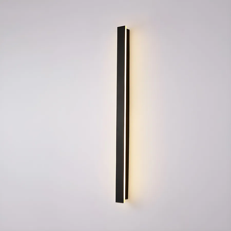 Black 1-Light Acrylic Linear view 2