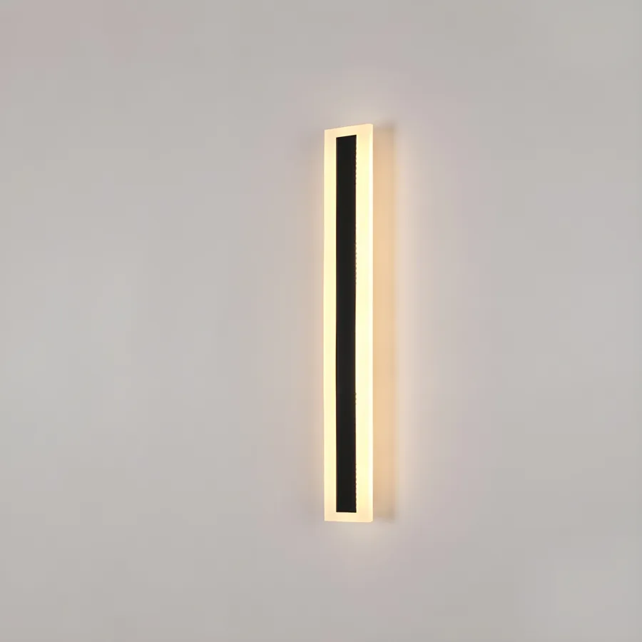 Black 1-Light Acrylic Linear view 3