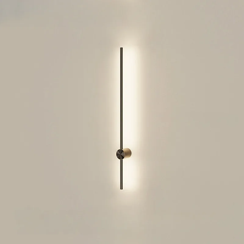 Gold 1-Light Acrylic Cylinder view 2