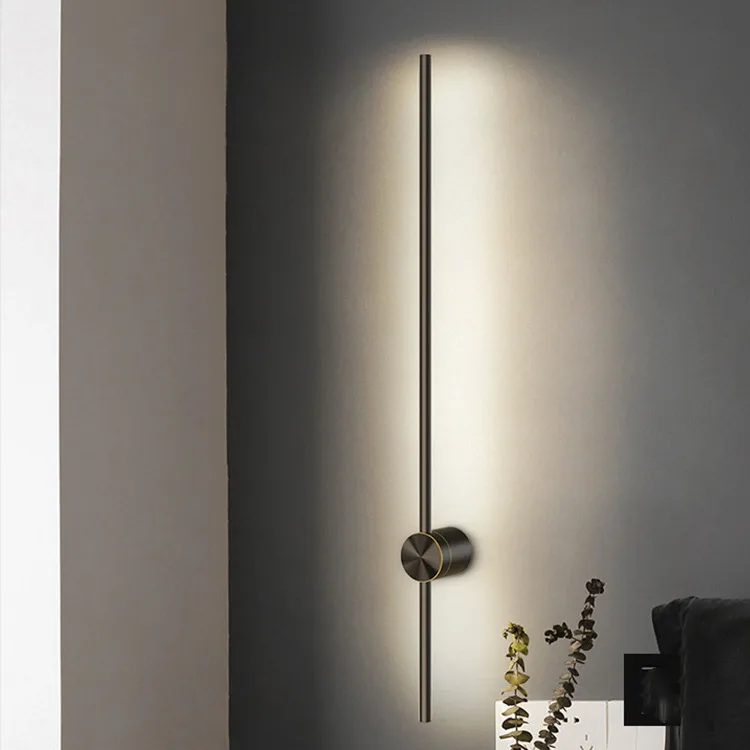 Gold 1-Light Acrylic Cylinder view 3