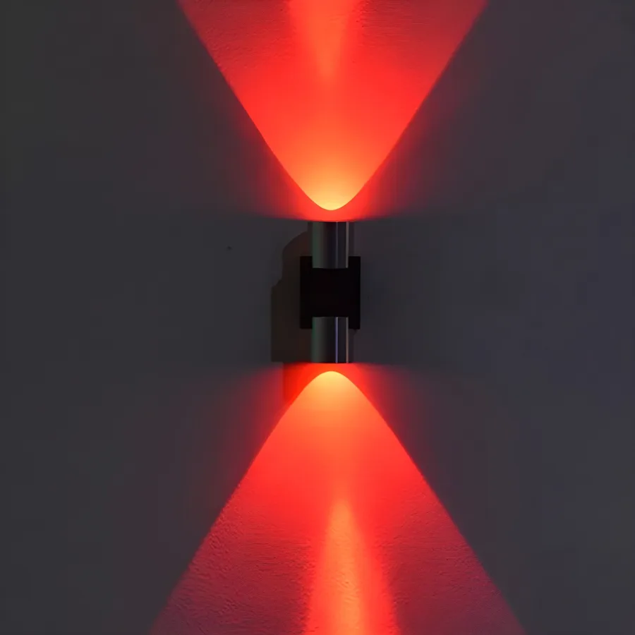 Chrome 1-Light Aluminum Cylinder view 1