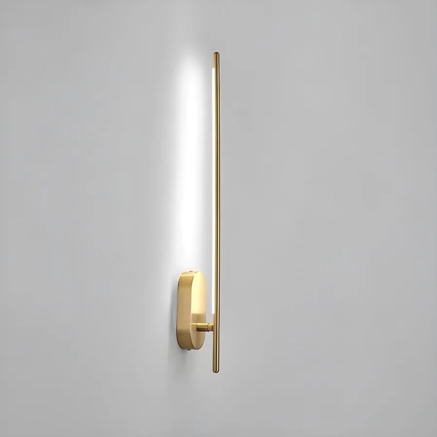 Black Metal Standard Wall Light view 1