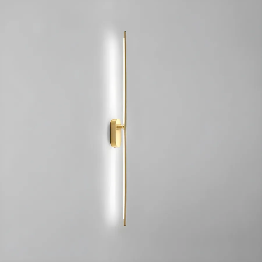 Black Metal Standard Wall Light view 2