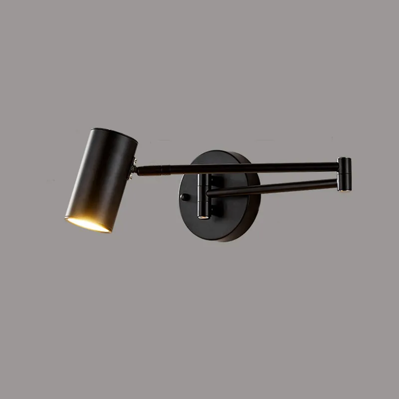 Gold 1-Light Iron Swing Arm view 3