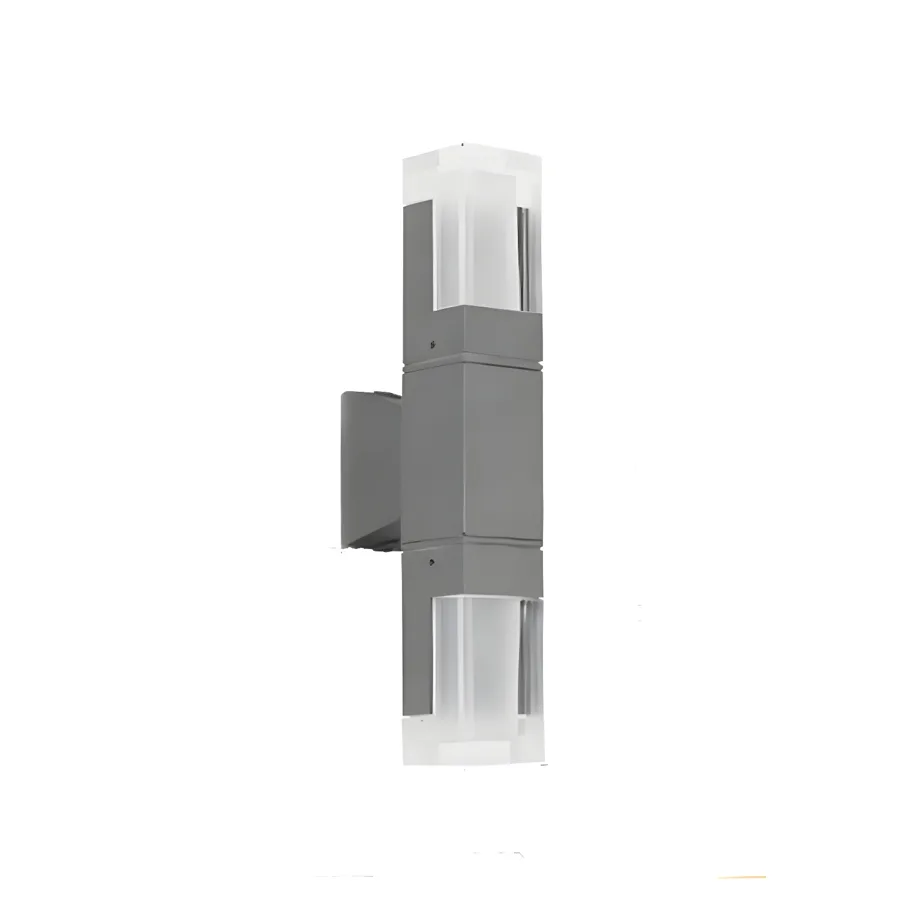 Gray 1-Light Acrylic Geometric view 2