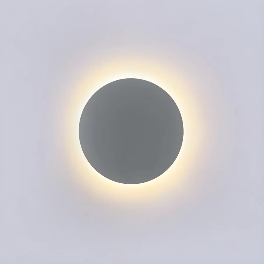 Black 1-Light Acrylic Standard Wall Light view 3