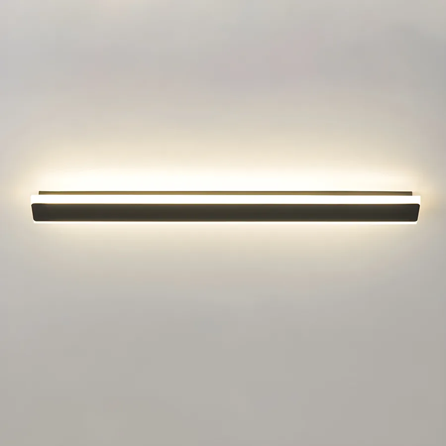 Black 1-Light Acrylic Linear view 3