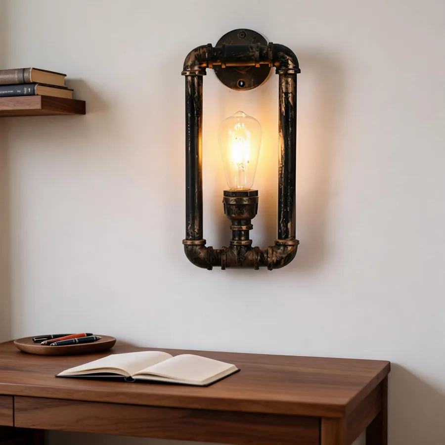 Antique Bronze 2-Light Iron Novelty view 2