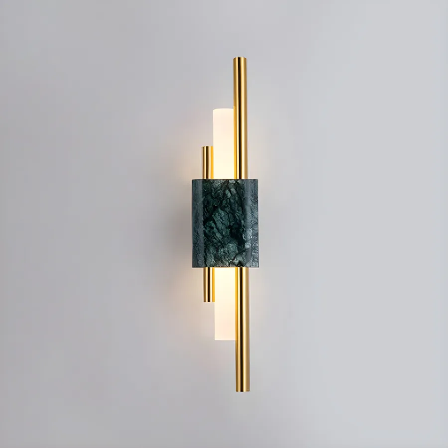 Green 1-Light Acrylic Cylinder view 3
