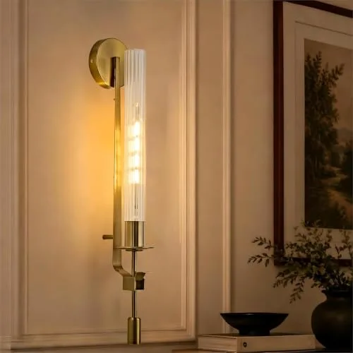 Gold Sconce