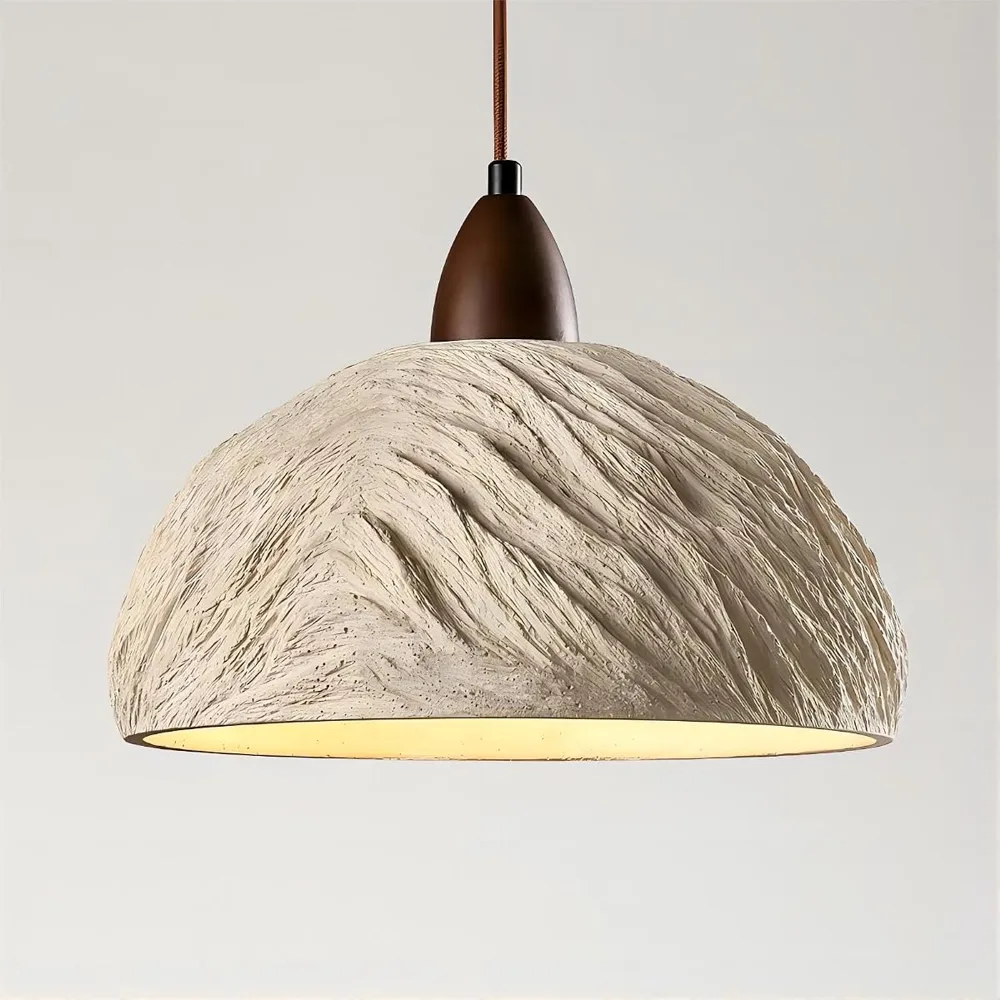 Cement color 1-Light Cement Pendant
