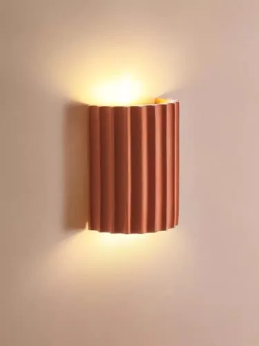 Orange Sconce