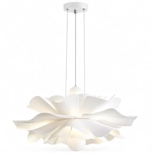 2-Light Acrylic Flower Pendant Light, Modern Minimalist Creative Hanging