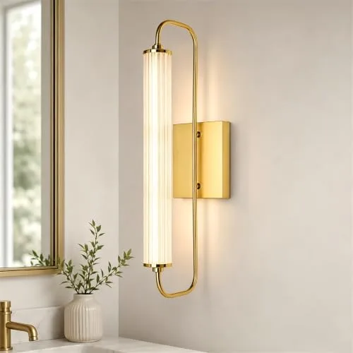 Gold Sconce