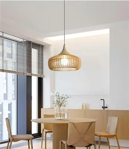 Wood Color Chandelier