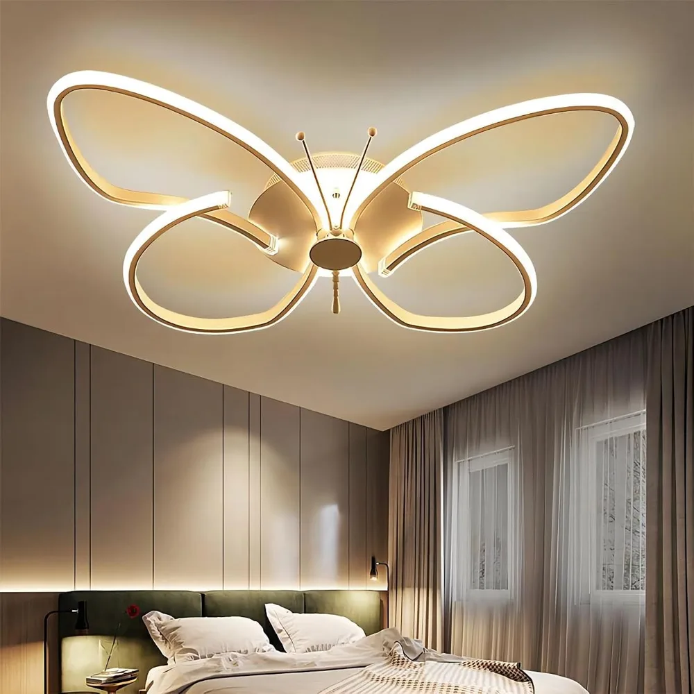 Gold 1-Light Aluminum, Silicone Ceiling
