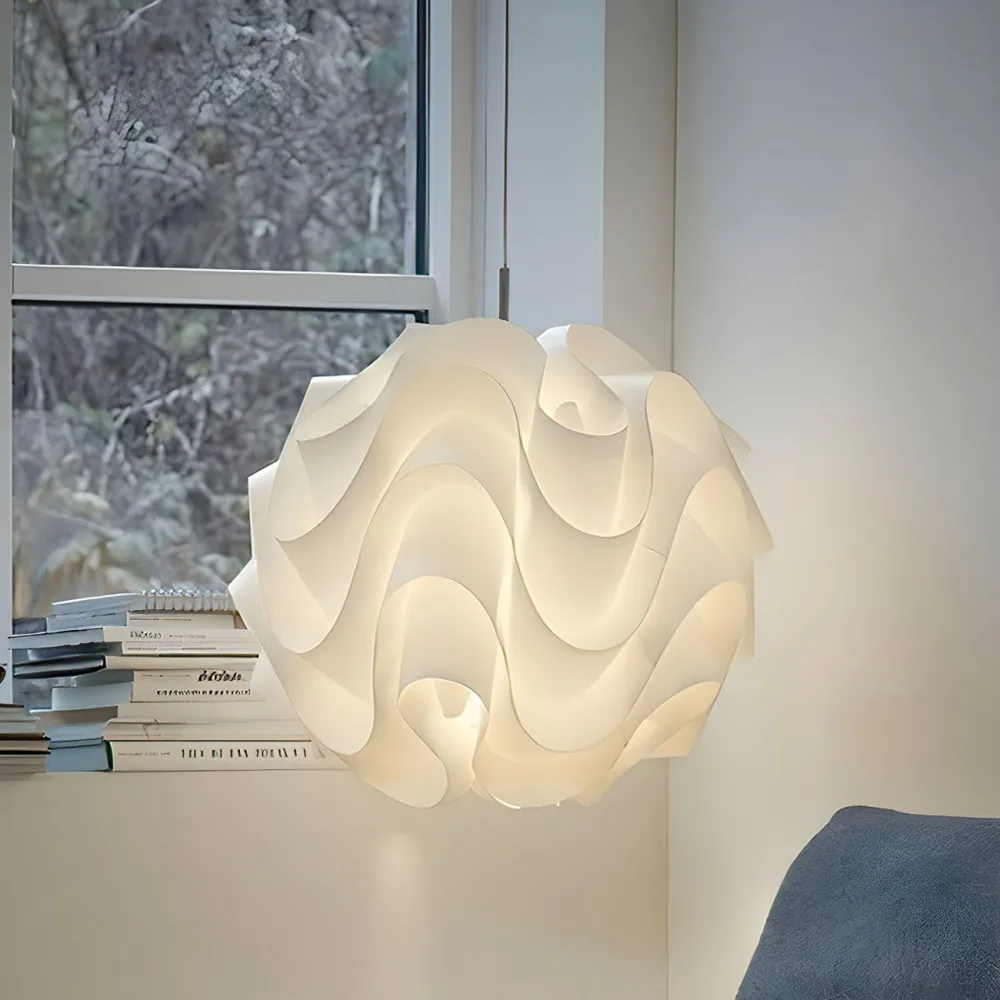 1-Light Acrylic Close to Ceiling