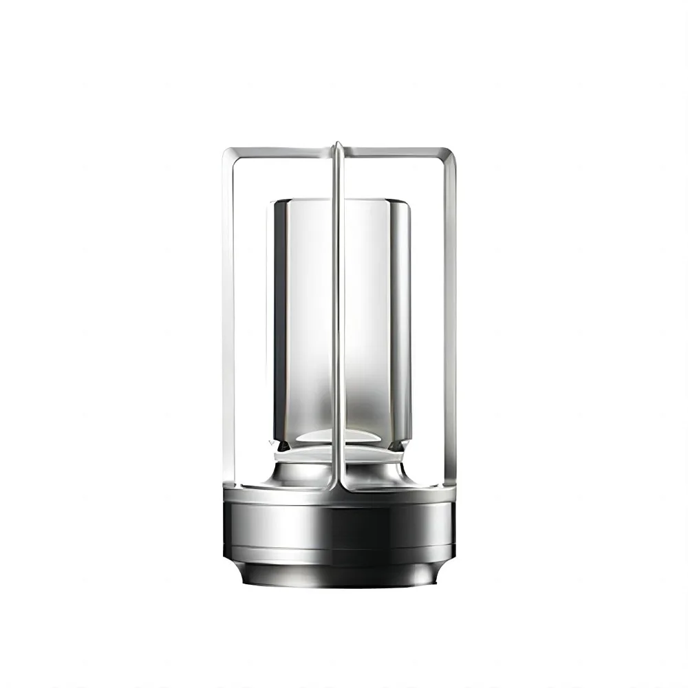 Silver Acrylic, Aluminum, Iron Led