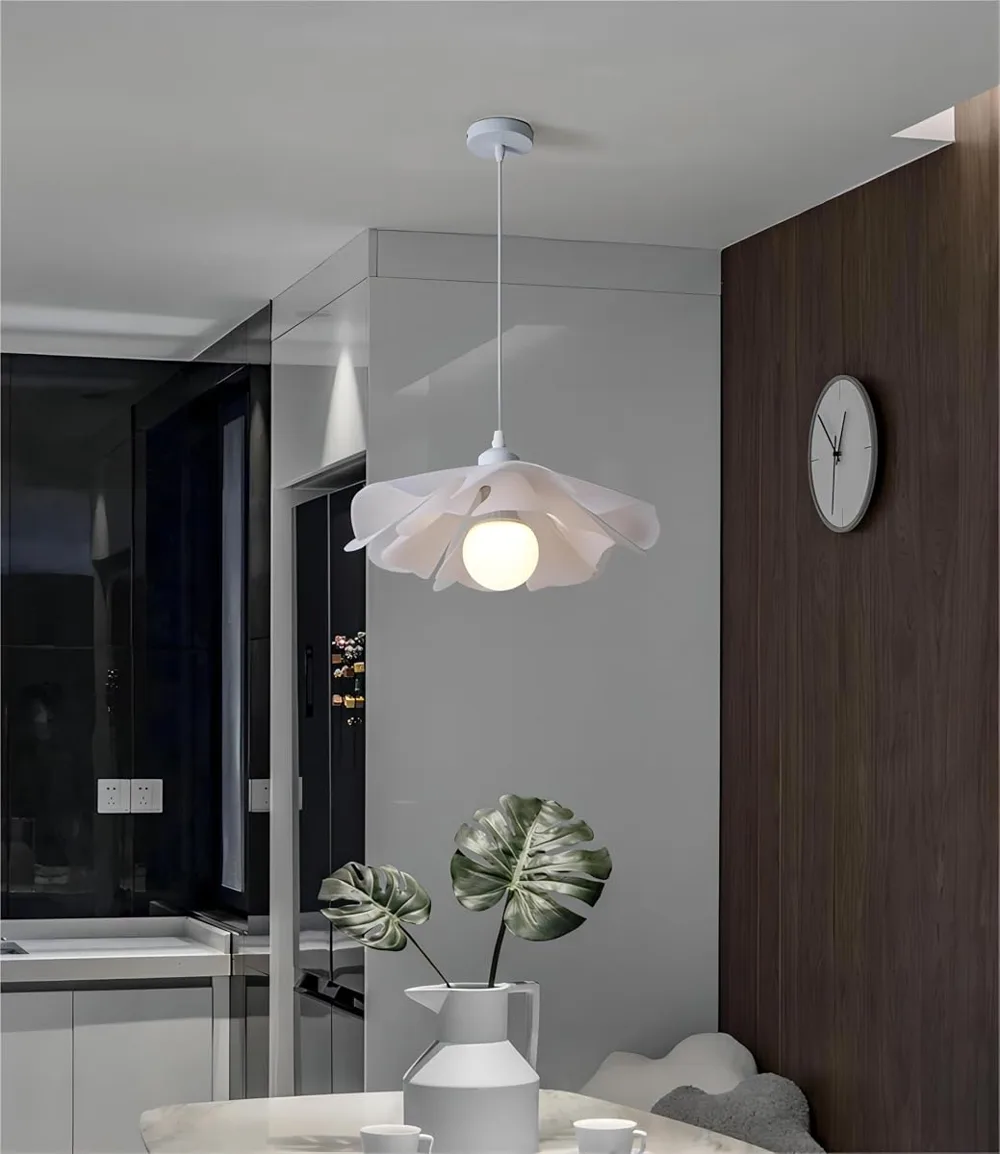 1-Light Acrylic Chandelier