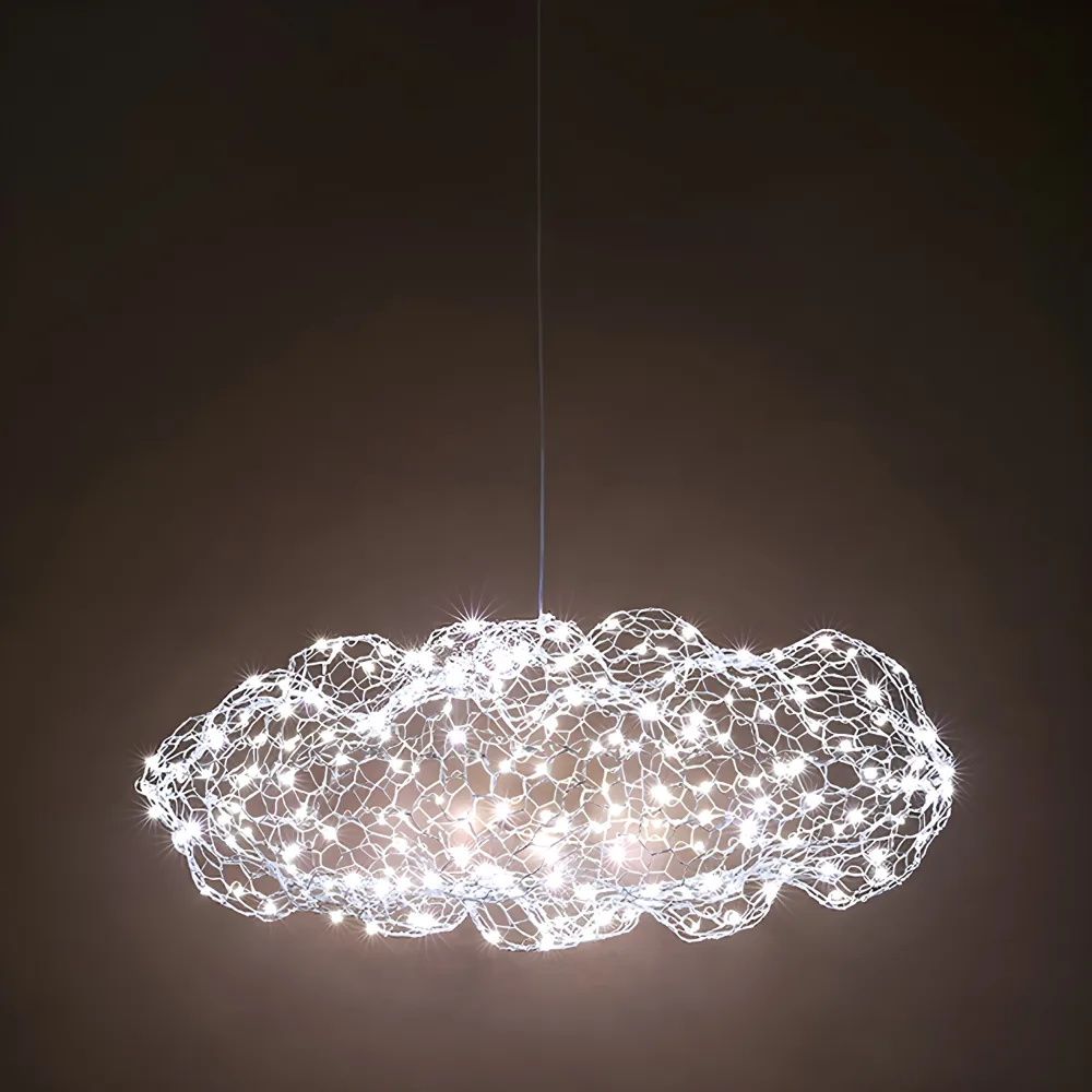 White 1-Light Chandeliers
