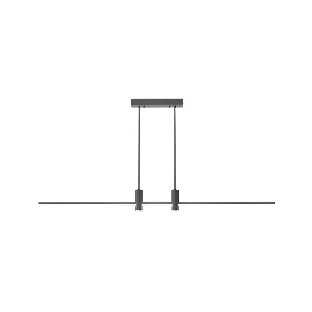 Black 4-Light Silicone Linear