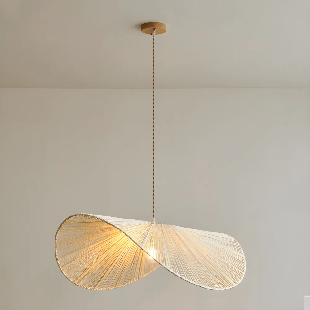 Brown 1-Light Paper Novelty