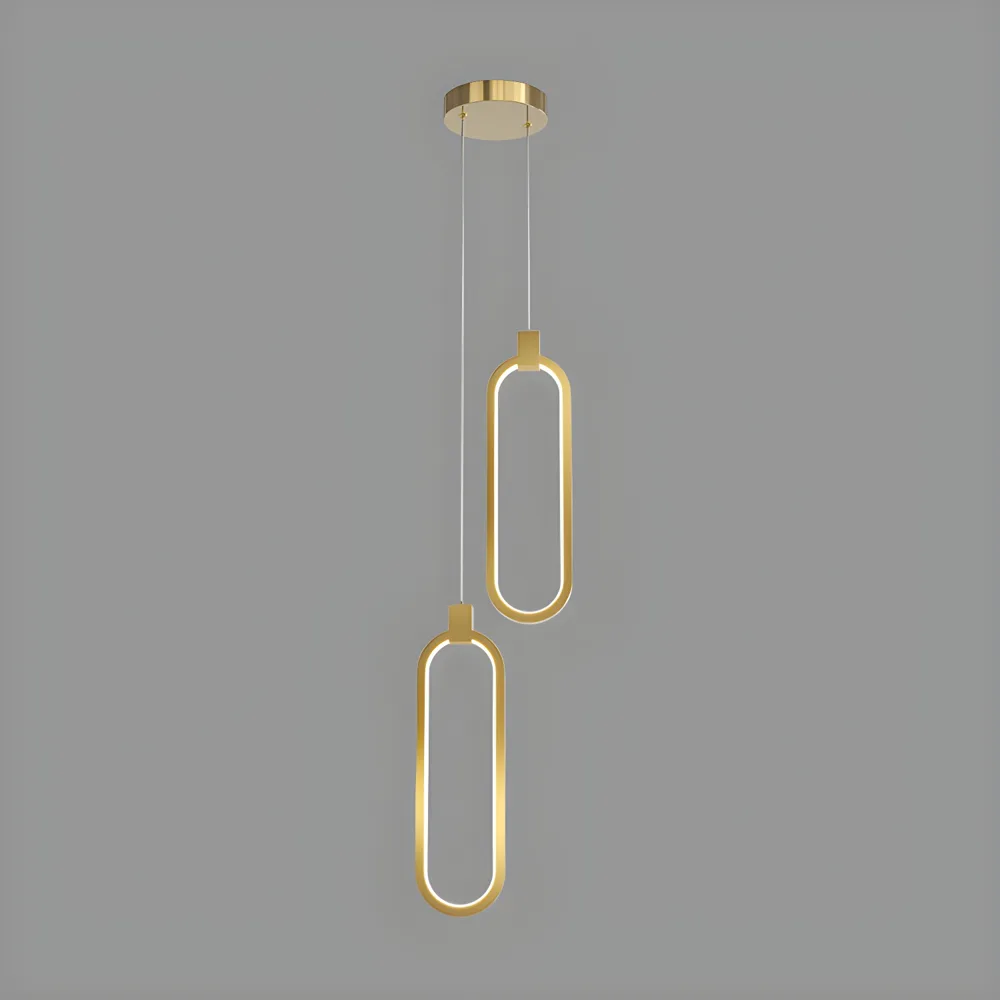 Gold 2-Light Acrylic Linear