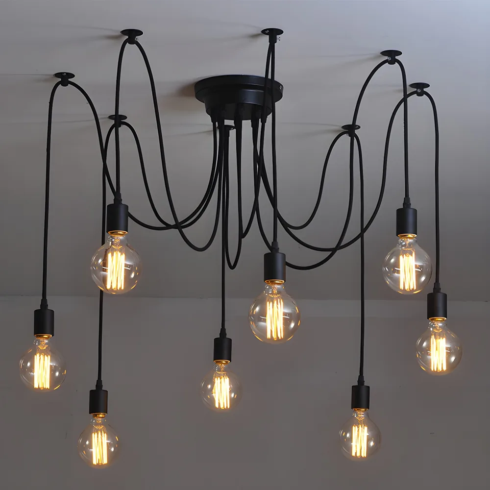 Black 8-Light Novelty