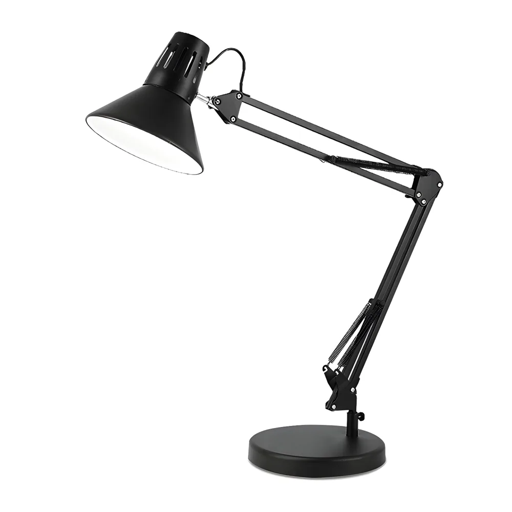 Black 1-Light Iron Utility
