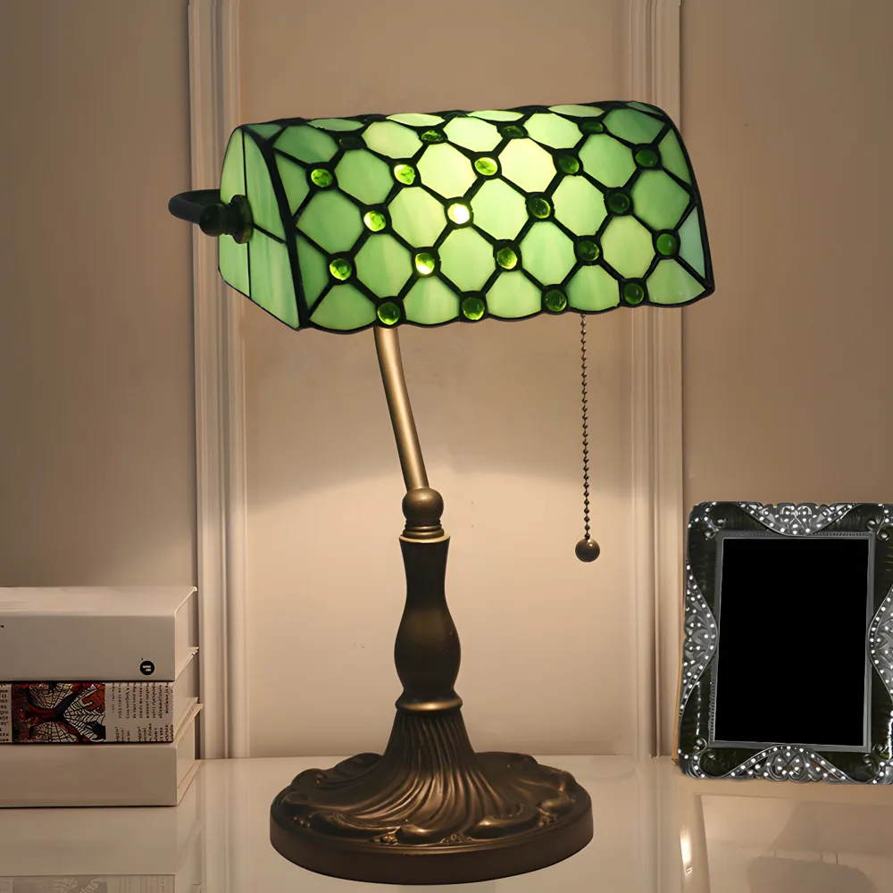 Green Metal Table Lamps
