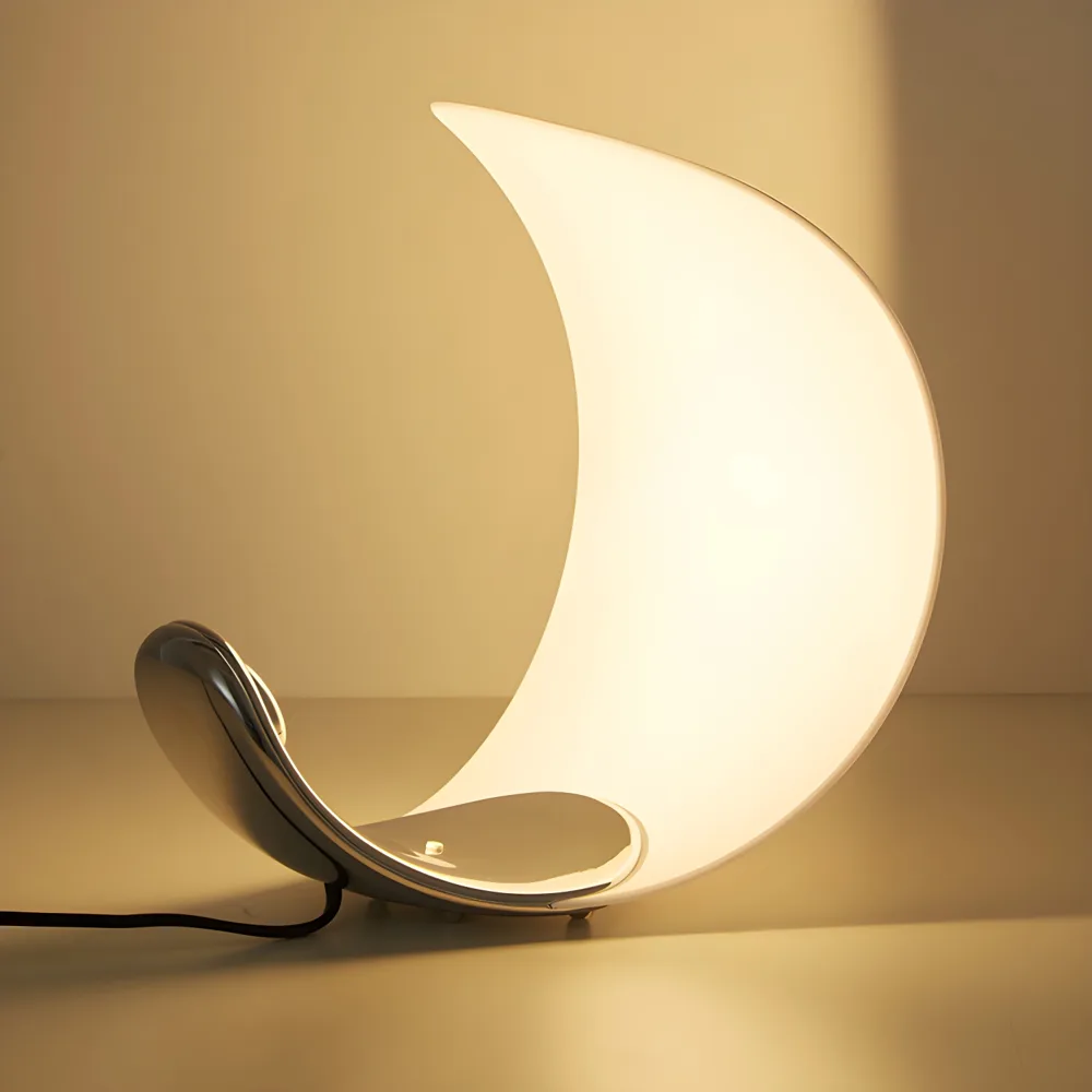 Silver 1-Light Aluminum Novelty