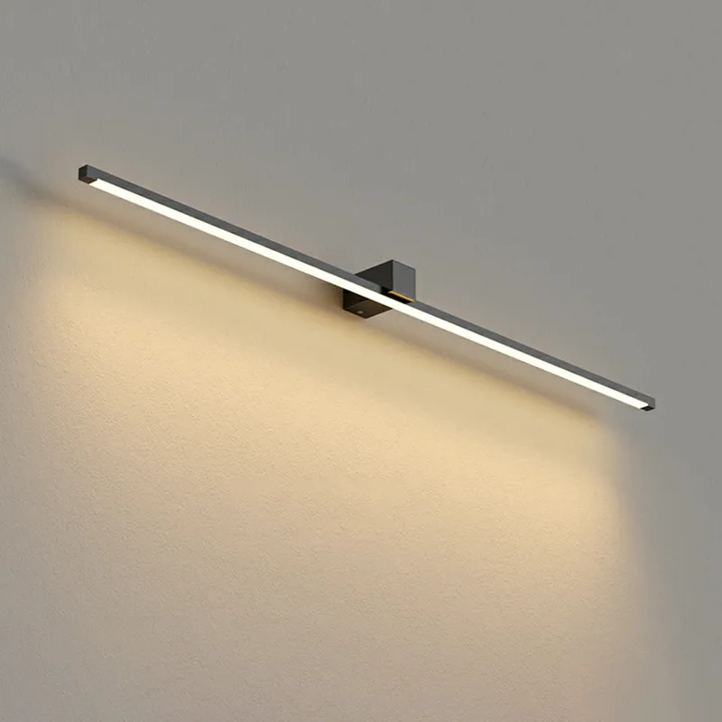 Black 1-Light Acrylic Linear