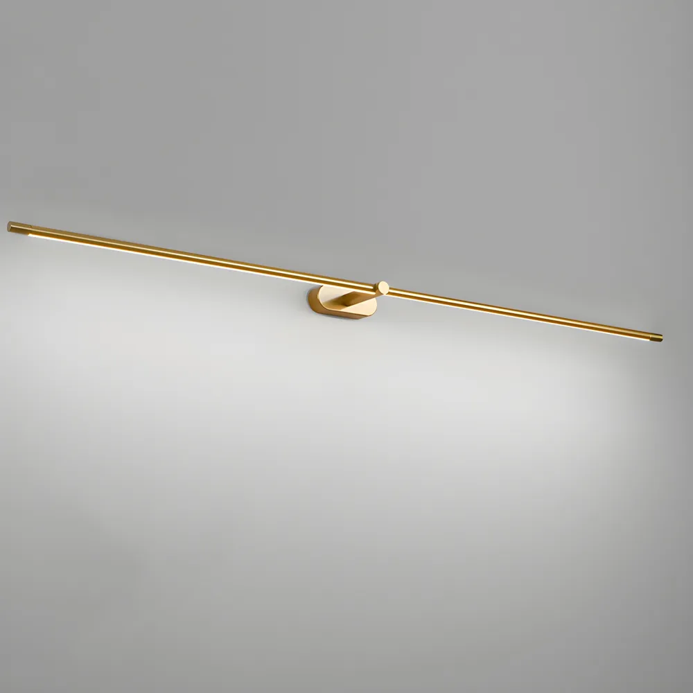 Gold 1-Light Acrylic Linear