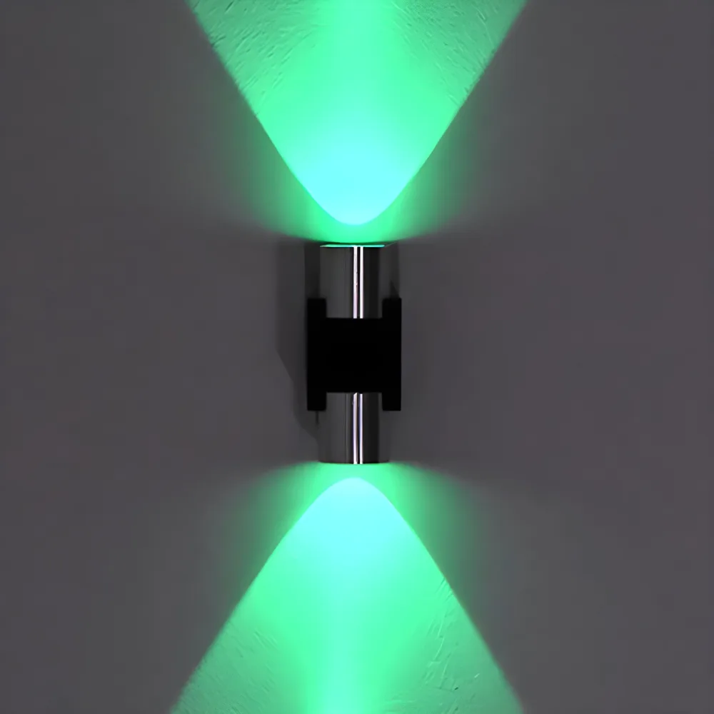 Silver 1-Light Suction Mount