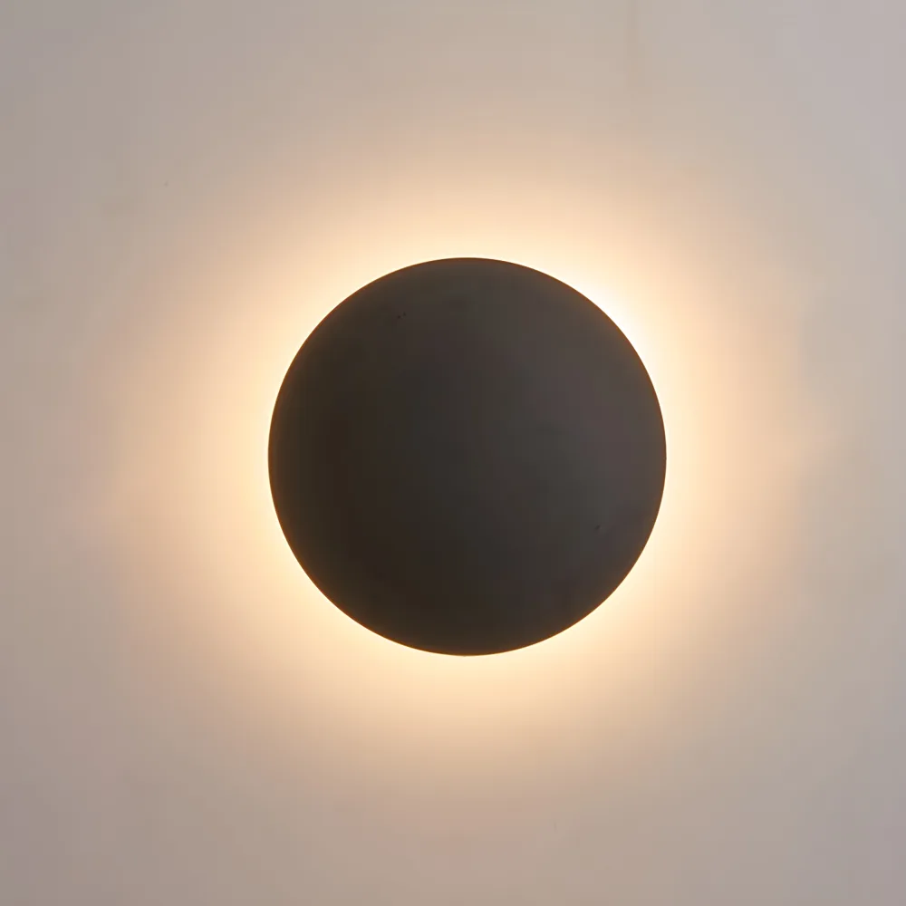 Black 1-Light Iron Shaded