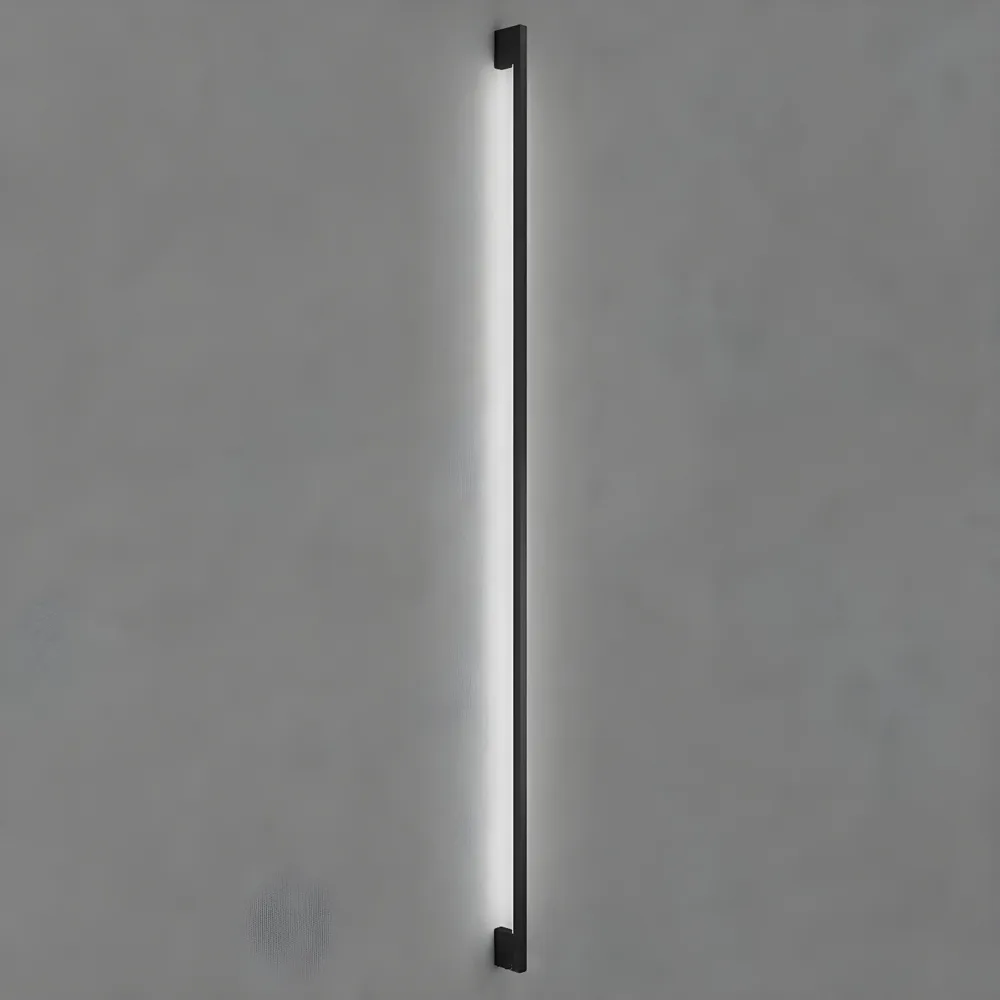 Black 1-Light Iron Linear
