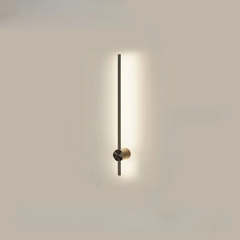 Gold 1-Light Acrylic Cylinder